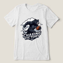 American Football Chasing Sieger Tri-Blend Shirt