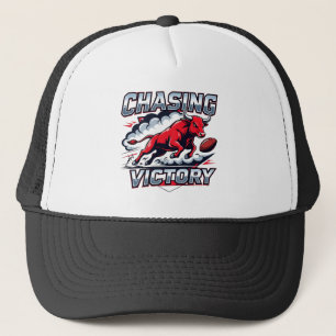 American Football Chasing Sieger Truckerkappe