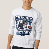 American Football Chasing Victory Sweatshirt (Vorderseite)