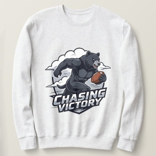 American Football Chasing Victory Sweatshirt (Design vorne)
