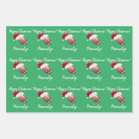 American Football Christmas Personalisiert