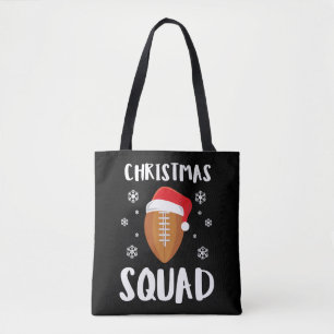 American Football Christmas Squad Christmas Xmas Tasche