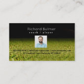 American Football Coach oder Player Business Card Visitenkarte (Rückseite)