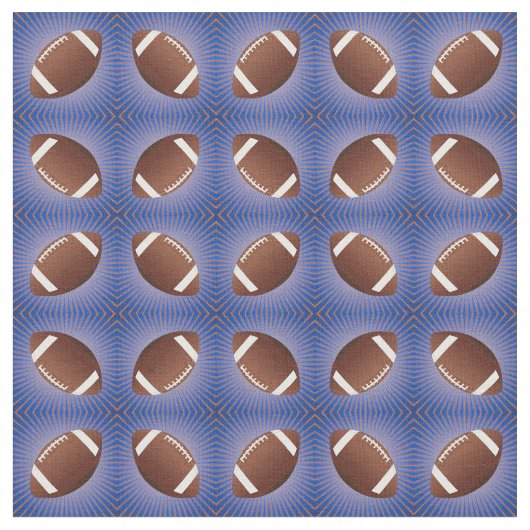 American Football Design Fabric Stoff (Nahaufnahme)