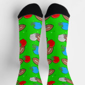 American Football Design Socken (Oben)