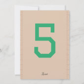 American Football Einladung | Football Helm (Rückseite)