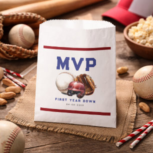 American Football Erstes Jahr Down 1. Geburtstag Geschenktütchen