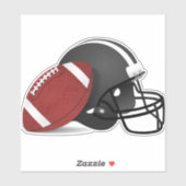American Football Fan 2020 Aufkleber (Blatt)