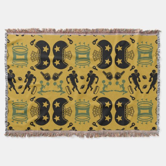 American Football Fan Decke (Vorderseite)