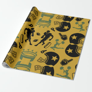 American Football Fan Geschenkpapier