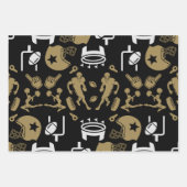 American Football Fan Geschenkpapier Set (Vorderseite 2)