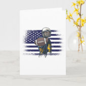 American Football Fan Jersey Shirt USA Flag Karte (Gelbe Blume)