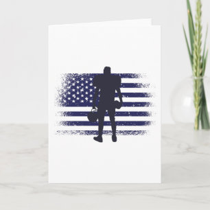 American Football Fan Jersey Shirt USA Flag Karte