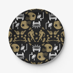 American Football Fan Pappteller