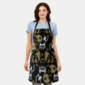 American Football Fan Schürze (Getragen)