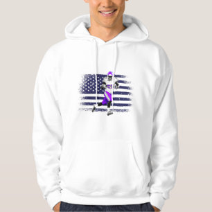 American-Football-Fan-Trikot USA-Flagge Hoodie