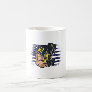 American-Football-Fan-Trikot USA-Flagge Kaffeetasse