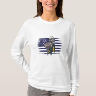 American-Football-Fan-Trikot USA-Flagge T-Shirt