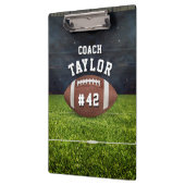 American Football Field Coach Klemmbrett (Links)