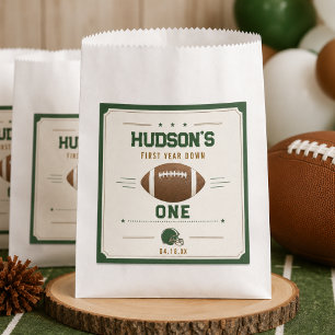 American Football First Year Down 1. Geburtstag Geschenktütchen