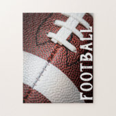 American Football Foto Nah Puzzle (Vertikal)
