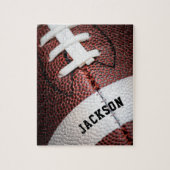 American Football Foto Nah-Up Monogram Puzzle (Vertikal)