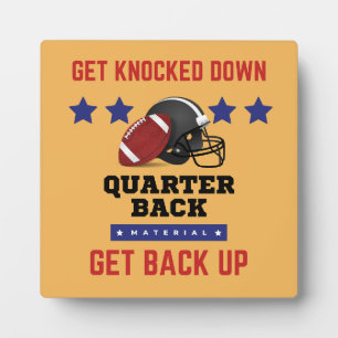 American Football Fotoplatte