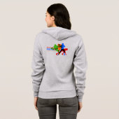 American Football | Frauen als Vollblutjunge Hoodie (Schwarz voll)