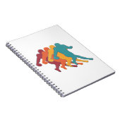 American Football Geschenk für Fußballfans Notizblock (Rechte Seite)