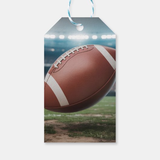 American Football Geschenkanhänger (Rückseite)