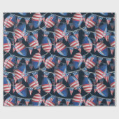 American Football Geschenkpapier (Flach)