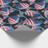 American Football Geschenkpapier (Ecke)