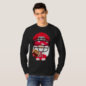 American Football Gnomes Men Long Sleeve T-Shirt (Vorne ganz)