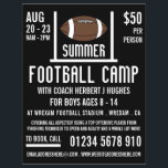 American Football & Goal Football Camp Werbung Flyer<br><div class="desc">American Football & Goal,  Football Camp Werbe-Flyer von der Business Card Store.</div>