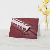 American Football Greeting Card Karte (Gelbe Blume)