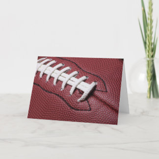 American Football Greeting Card Karte