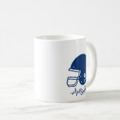 American Football gridirland Sport Liebhaber Kaffeetasse (VorderseiteRechts)