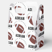 American Football Gridiron Ball Geburtsname Geschenkschachtel (Geöffnet)