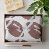 American Football Gridiron Ball Pattern Seidenpapier (Geschenk)