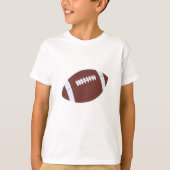 American Football Gridiron Ball T-Shirt (Vorderseite)