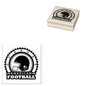 American Football Gummi Briefmarke Gummistempel (Stempel)