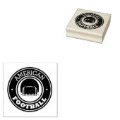 American Football Gummi Briefmarke Gummistempel (Stempel)