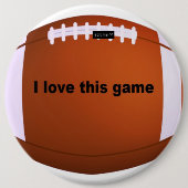American Football: Ich Liebe dieses Spiel Button (Vorderseite)