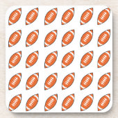 American Football Illustration Getränkeuntersetzer (Vorderseite)