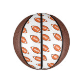American Football Illustration Mini Basketball (Vertikal)