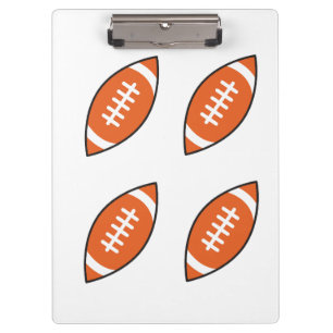 American Football Illustrations Klemmbrett