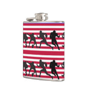 American Football image for Vinyl Wrapped Flask Flachmann (Links)