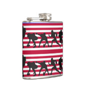 American Football image for Vinyl Wrapped Flask Flachmann (Rechts)