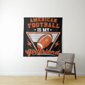 American Football ist mein Fußball Wandteppich (Beispiel)