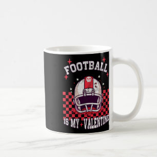 American Football ist mein Valentinstag Jungen Män Kaffeetasse